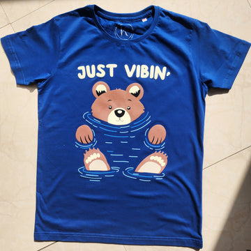 Just Vibin Kaash Regular Fit T-Shirt