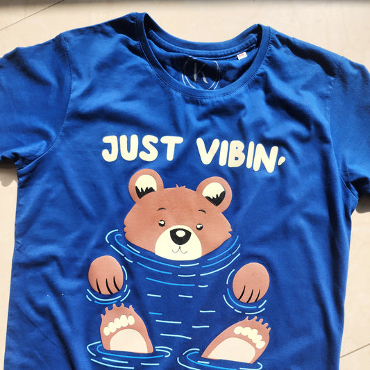 Just Vibin Kaash Regular Fit T-Shirt
