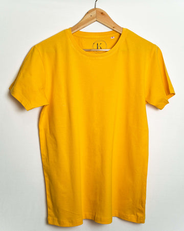 Yellow Kaash Regular Fit T-Shirt