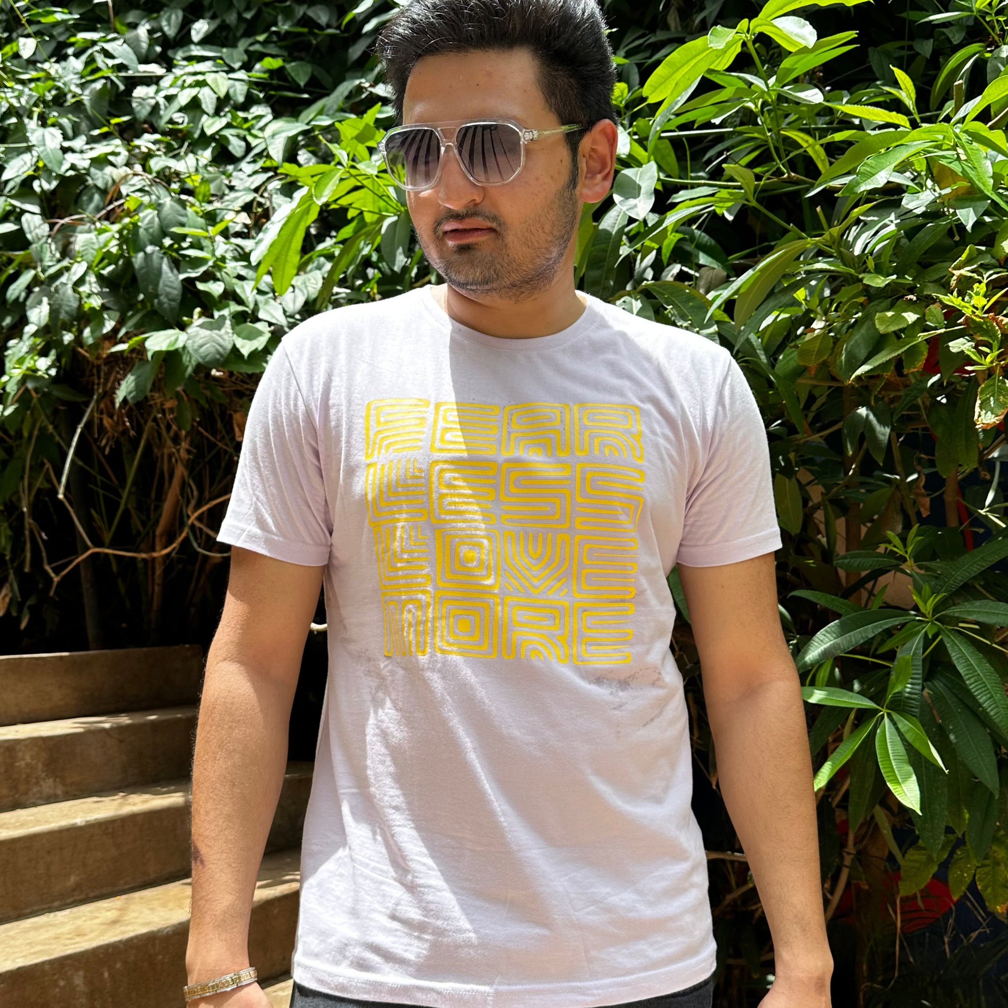 Fear Less Love More Kaash Regular Fit T-Shirt