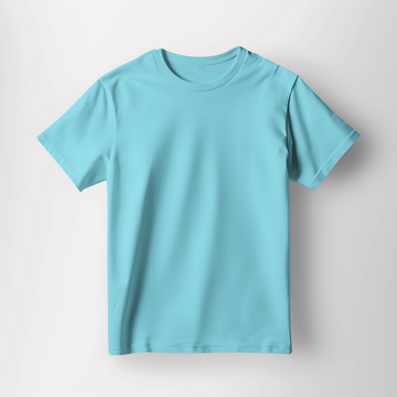 Sky Blue Kaash Regular Fit T-Shirt