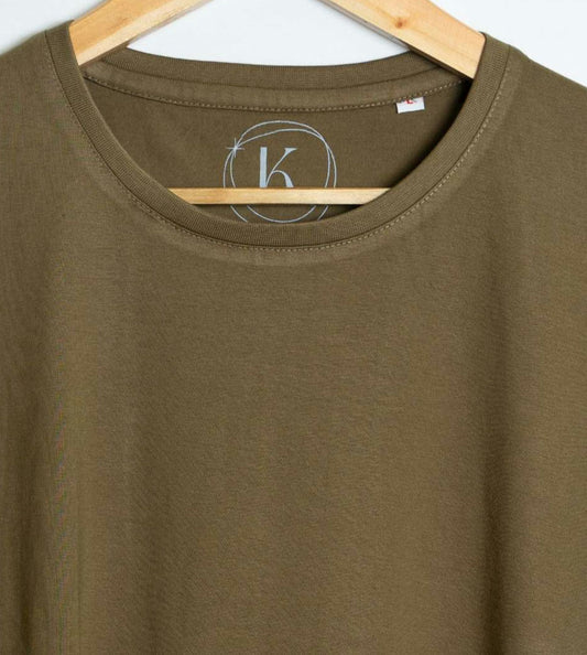 Olive Green Kaash Regular Fit T-Shirt