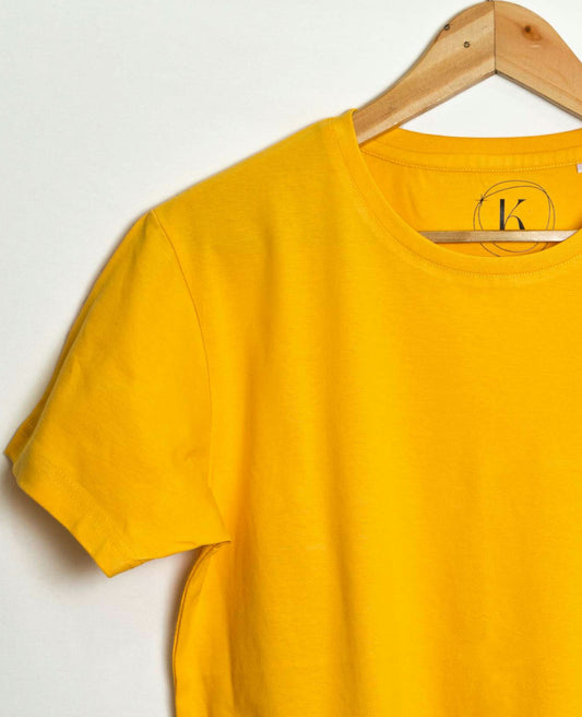 Yellow Kaash Regular Fit T-Shirt